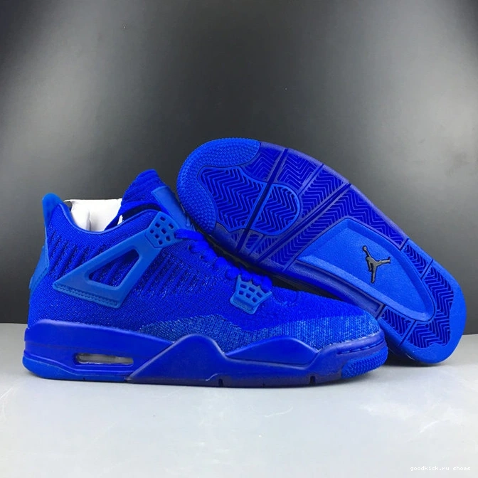 Cheap 4 Bold Flyknit Retro Royal 3972 Jordan AQ3559- 1016